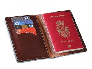 Futrola za pasoš sa pregradom 342