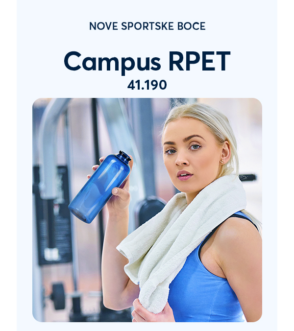 CAMPUS RPET nove sportske boce