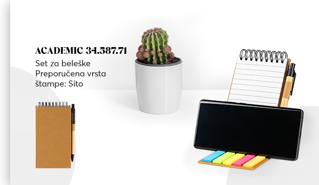 academic set za beleske impress