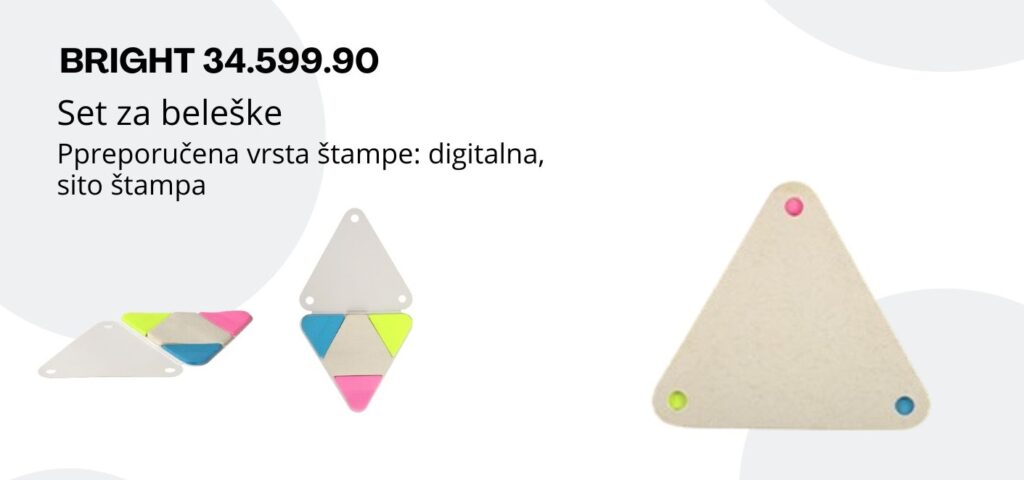 bright set za beleske impress