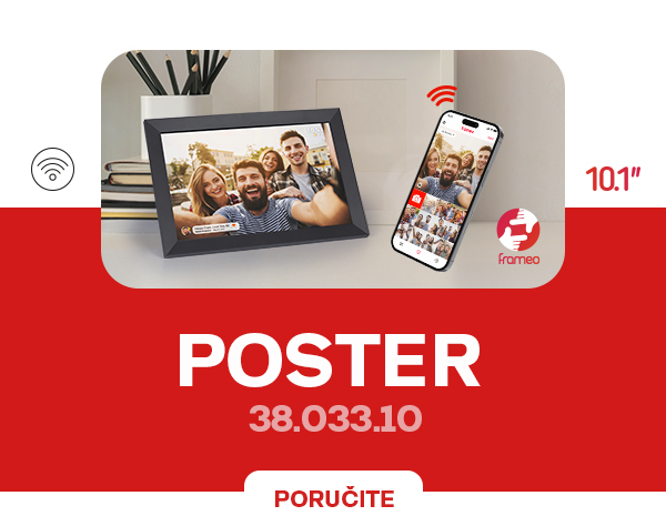 POSTER digitalni ram za fotografije