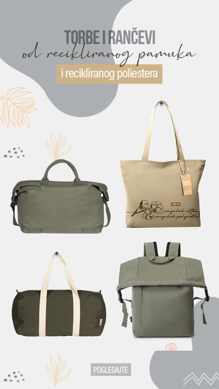 Torbe i rančevi od recikliranih materijala