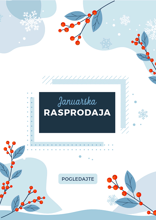Januarska RASPRODAJA promo materijala