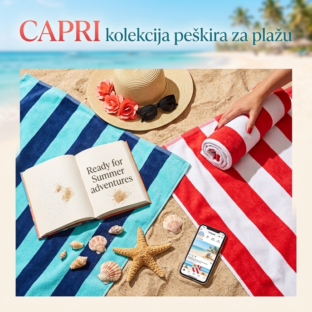 Capri peskiri za plazu impress