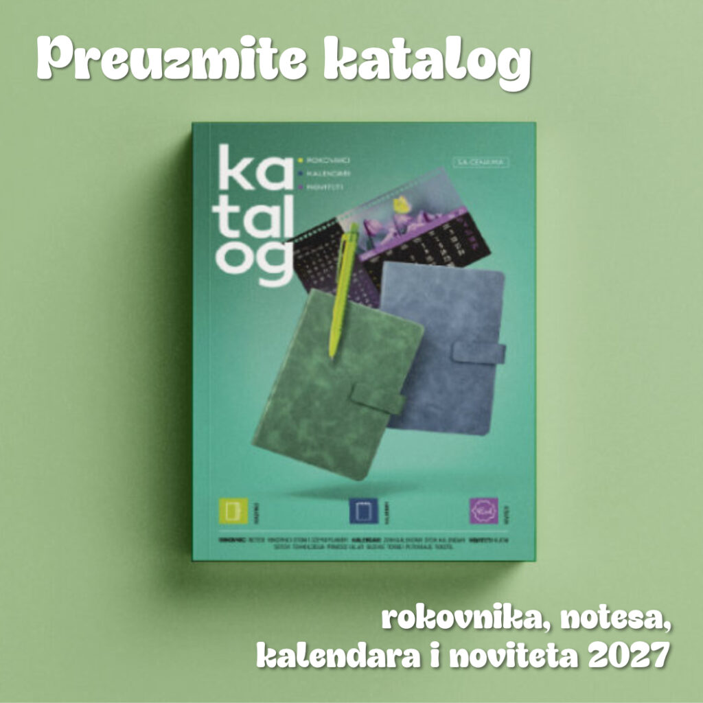 novi katalog rokovnika kalendara i noviteta za 2027 godinu